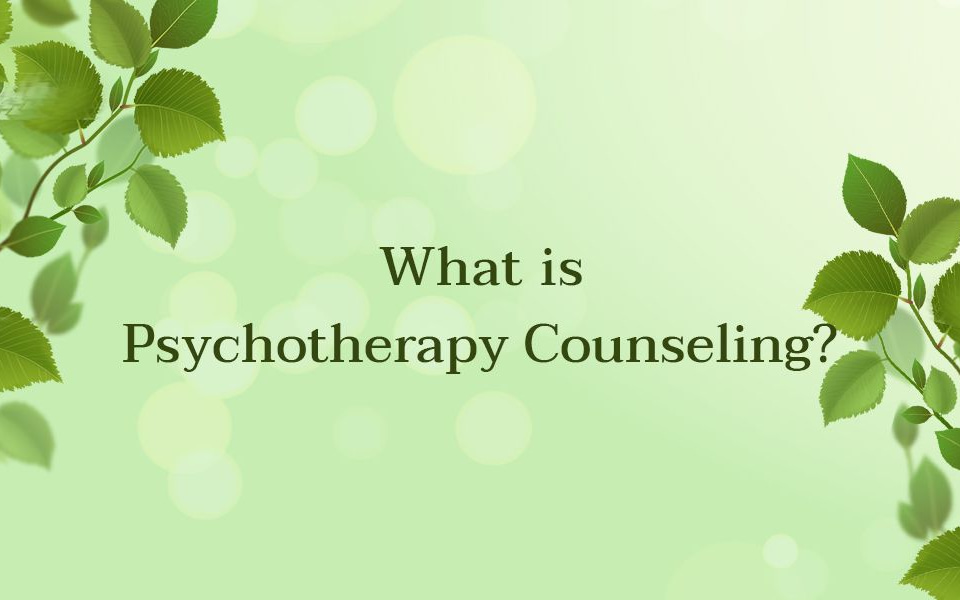 What is psychotherapy counseling?
